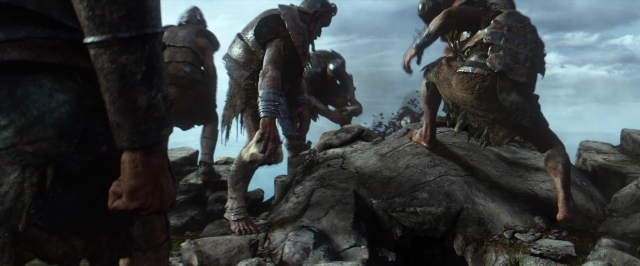 Wide shot frame from Jack the Giant Slayer — standing, person