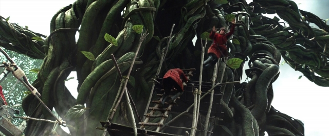 Wide shot frame from Jack the Giant Slayer — person