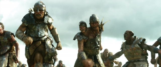 Wide shot frame from Jack the Giant Slayer — walking, person