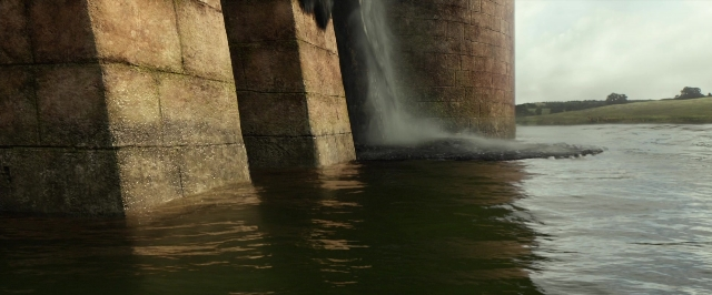 Medium shot frame from Jack the Giant Slayer — water, fountain