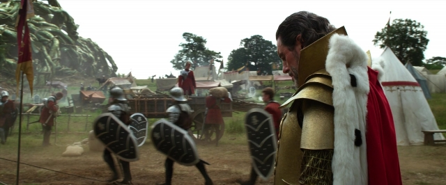 Wide shot frame from Jack the Giant Slayer — standing, person