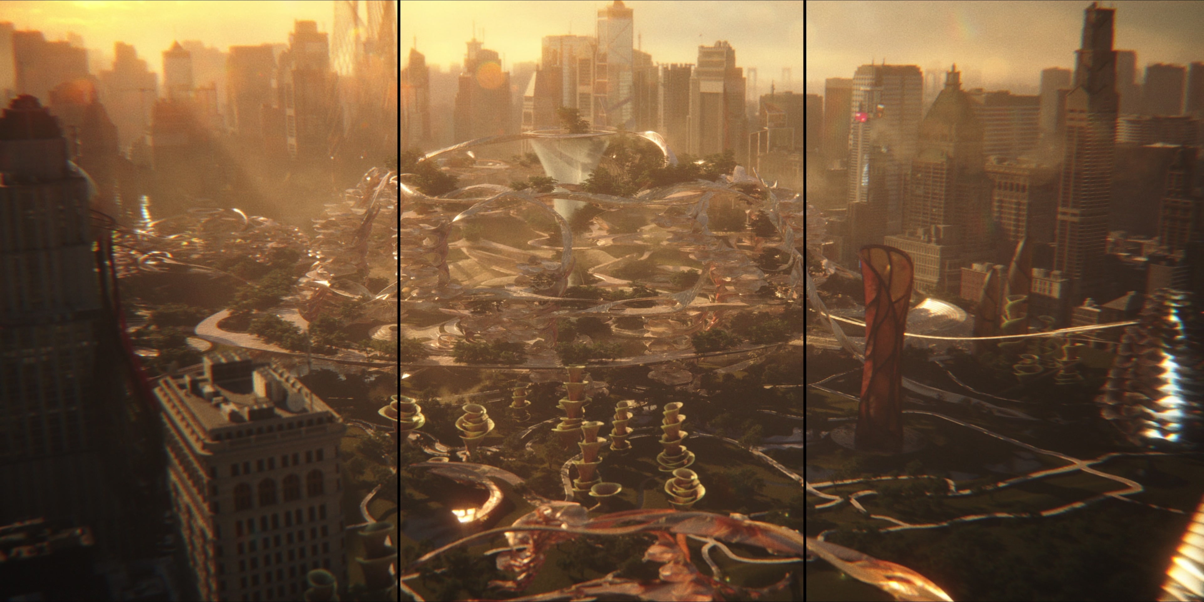 Megalopolis (2024), wide, 2.00:1 — film still