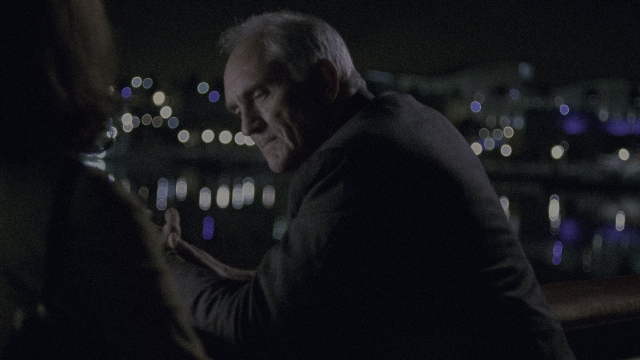 Wide shot frame from The Limey — people, action, dialogue