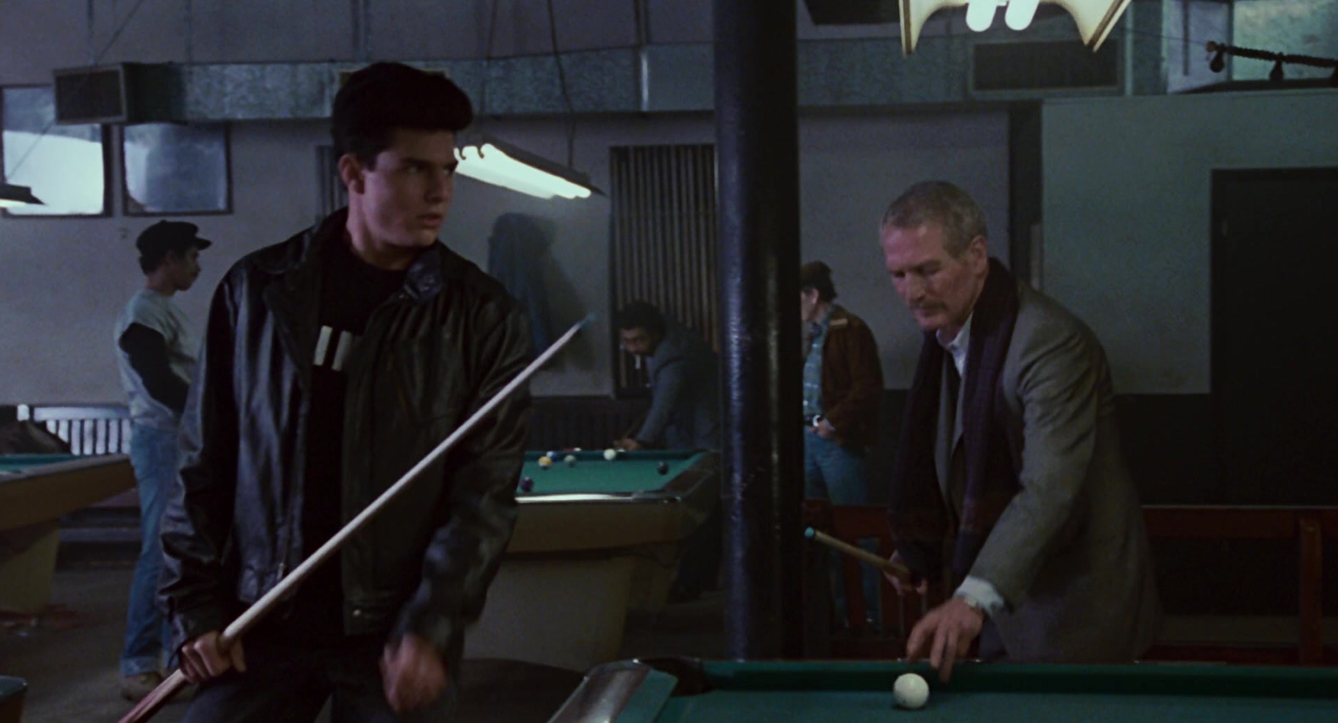 The Color of Money (1986), wide, 1.85:1 — film still