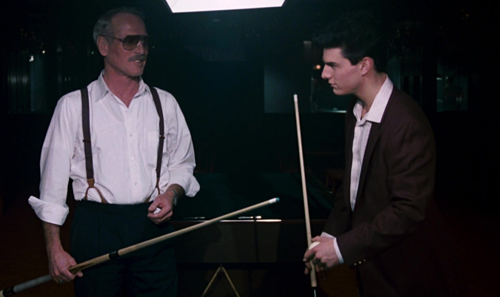 The Color of Money (1986), wide, 1.68:1 — film still