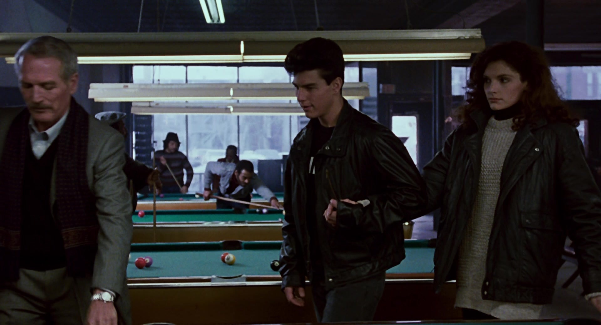 The Color of Money (1986), wide, 1.85:1 — film still