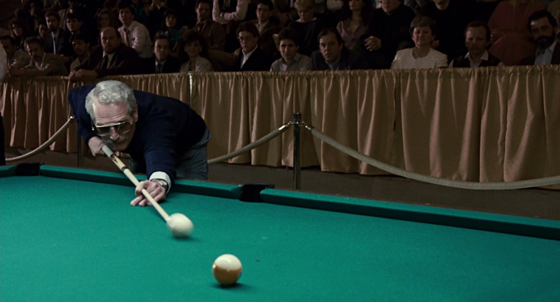 The Color of Money (1986), wide, 1.85:1 — film still