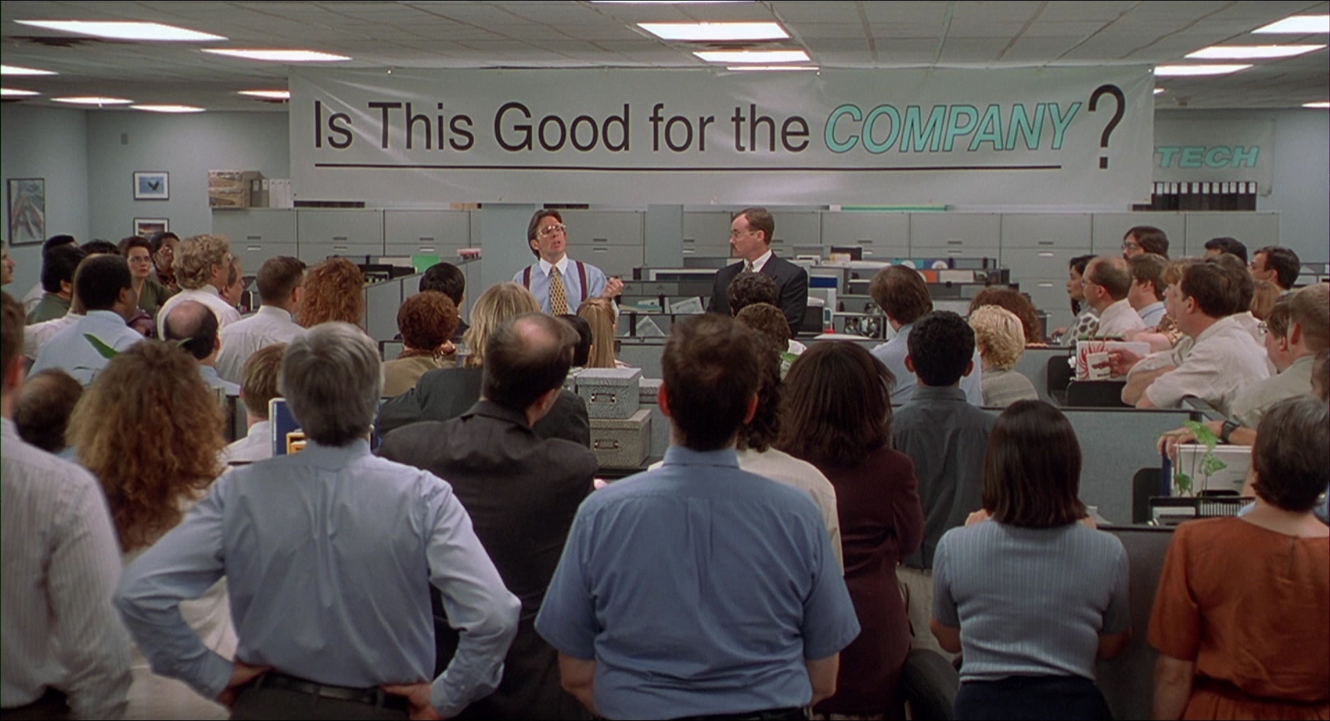 Office Space (1999), wide, 1.84:1 — film still