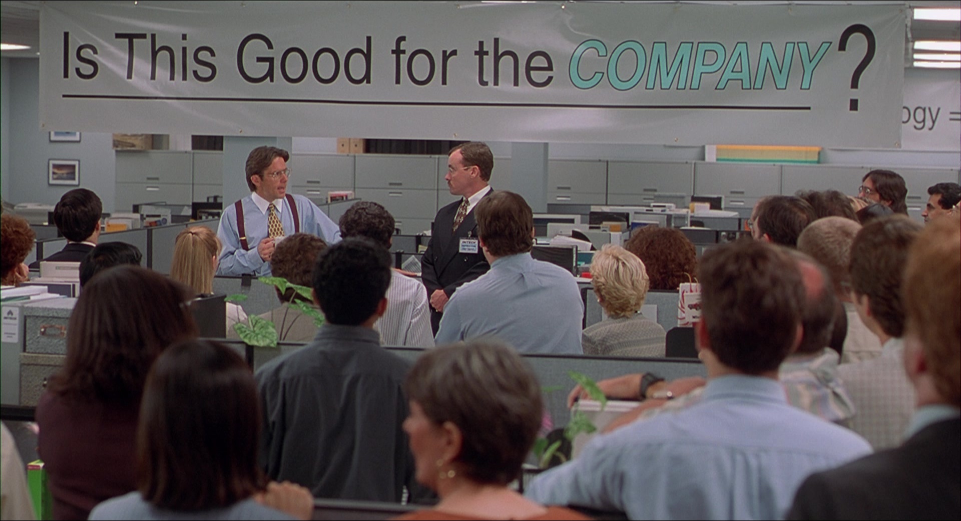 Office Space (1999), wide, 1.84:1 — film still