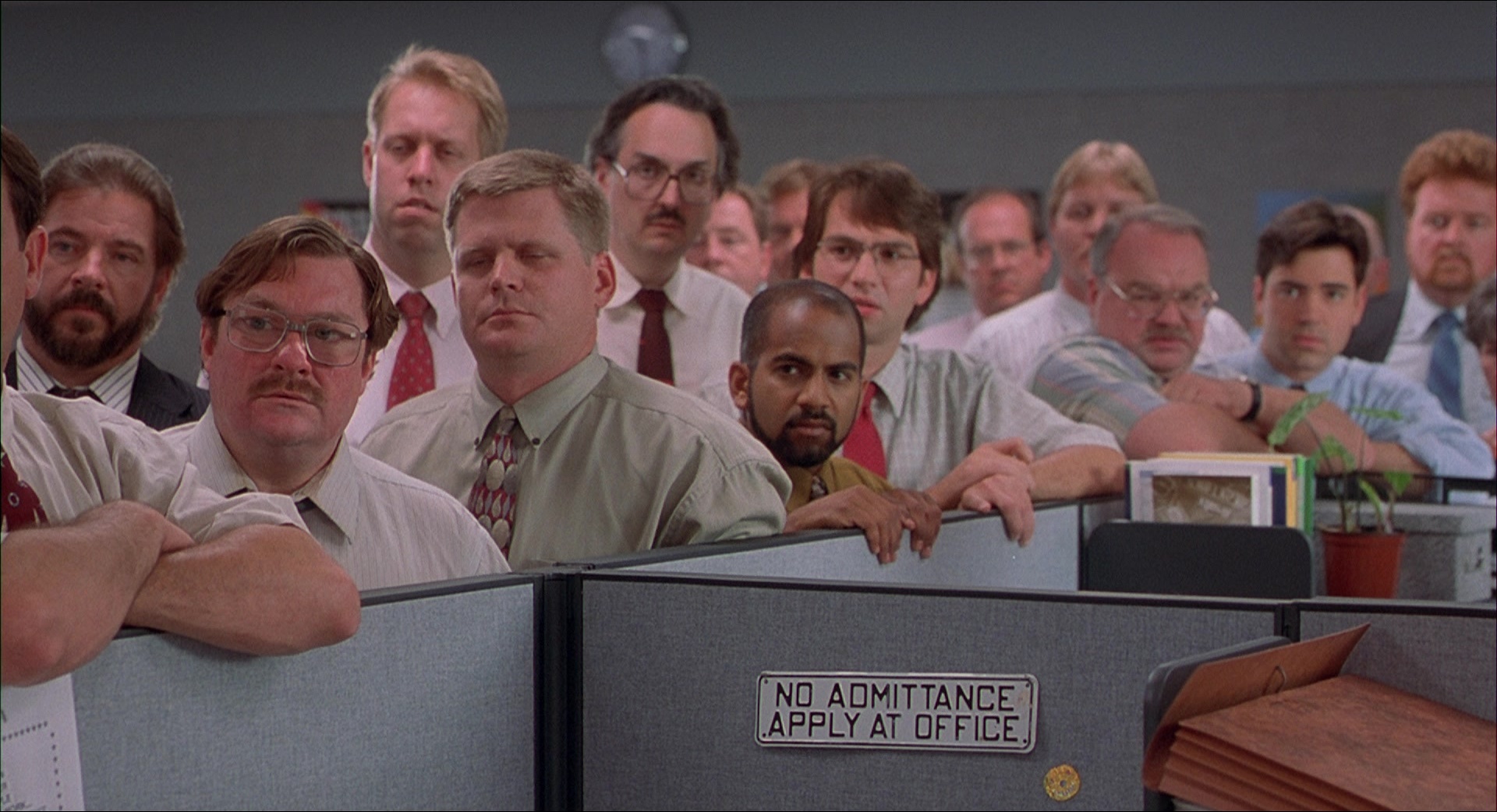 Office Space (1999), wide, 1.84:1 — film still