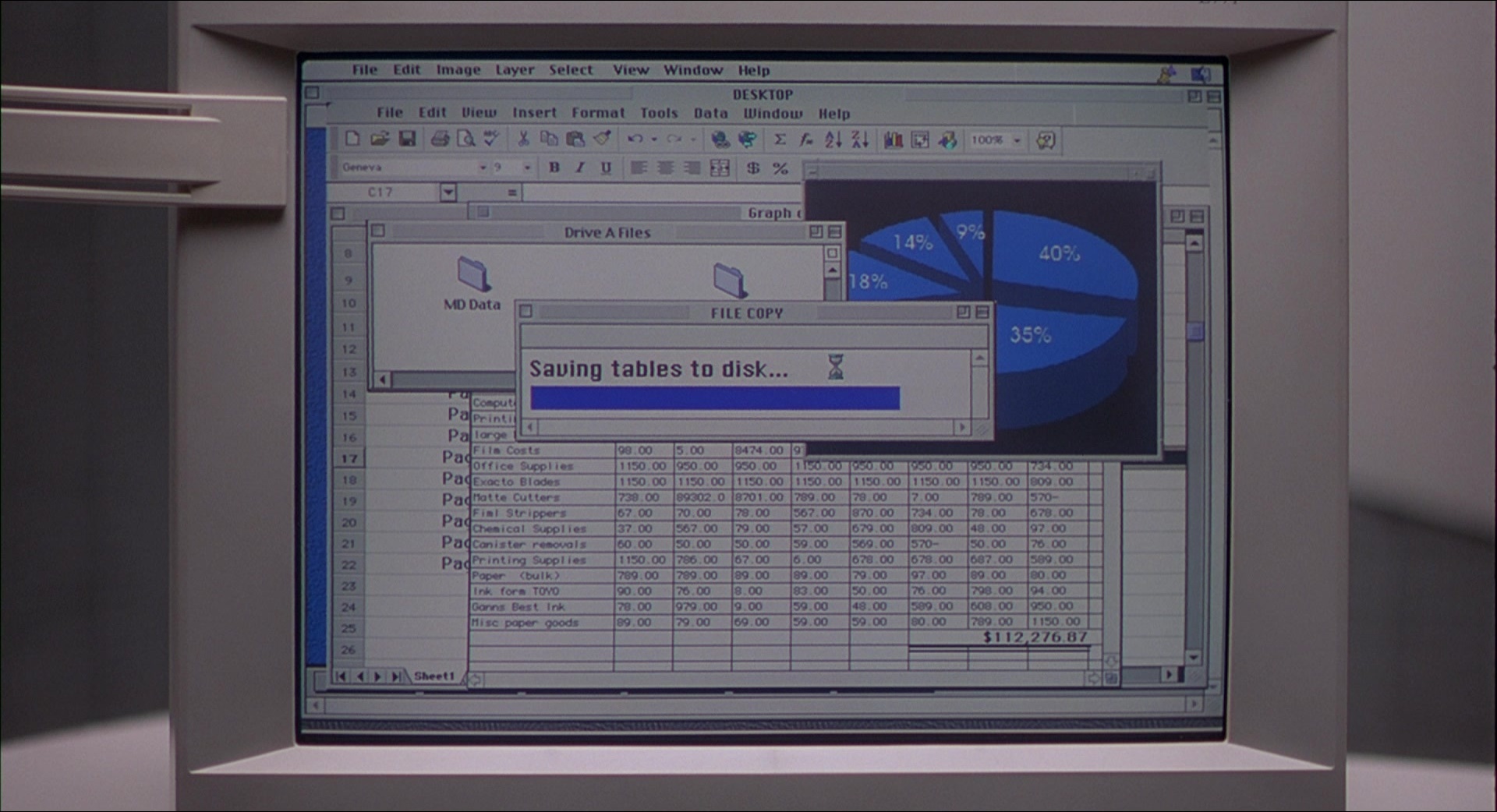 Office Space (1999), unknown, 1.84:1 — film still