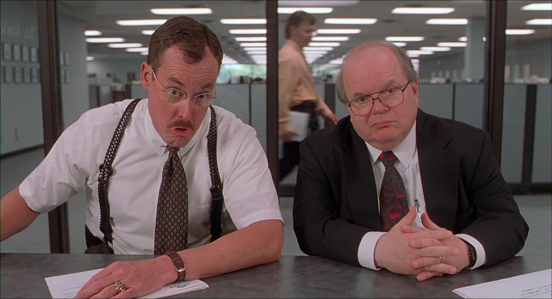 Office Space (1999), wide, 1.84:1 — film still