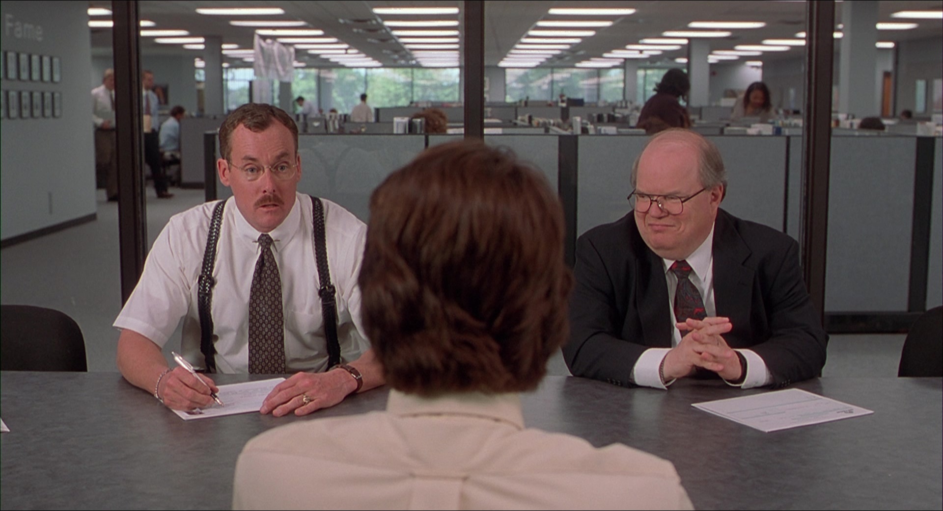 Office Space (1999), wide, 1.84:1 — film still
