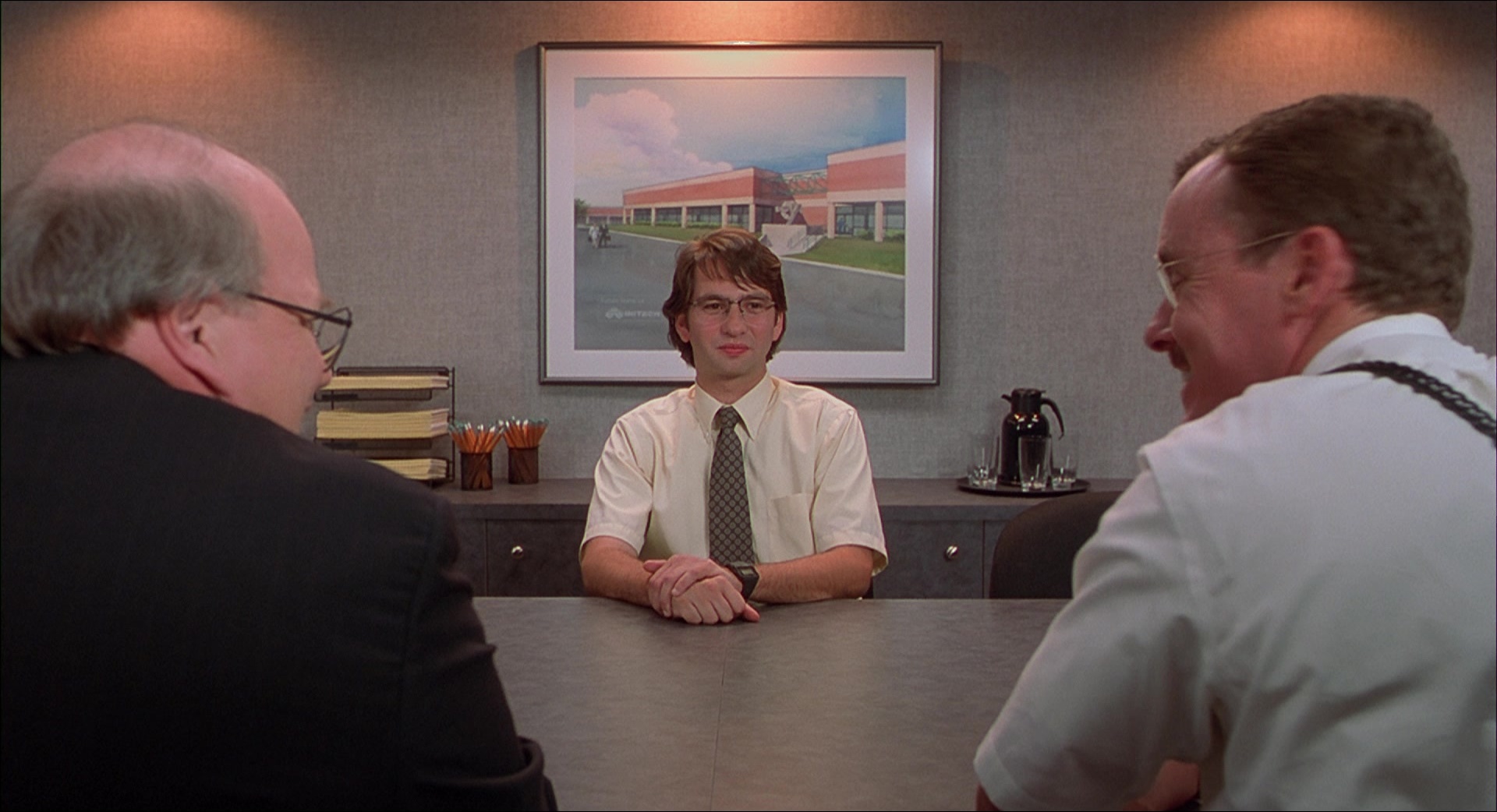 Office Space (1999), wide, 1.84:1 — film still