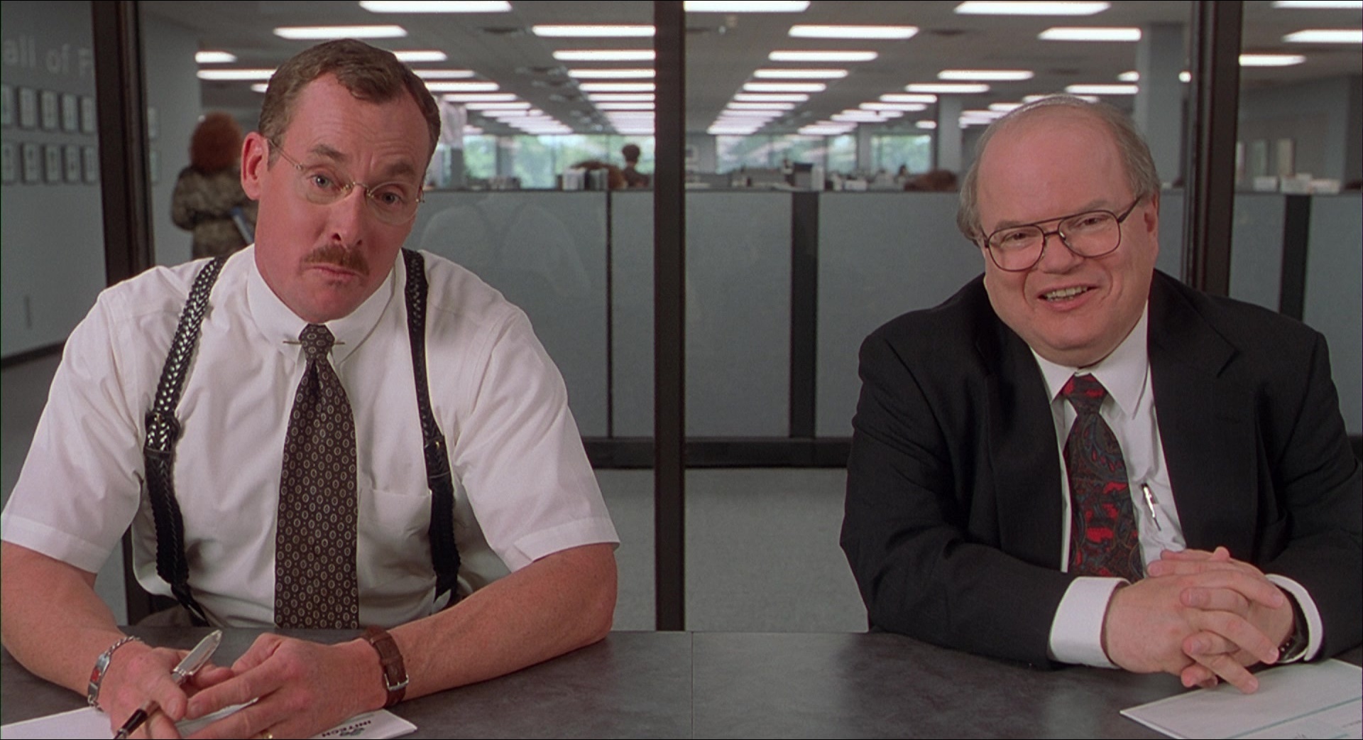 Office Space (1999), wide, 1.84:1 — film still