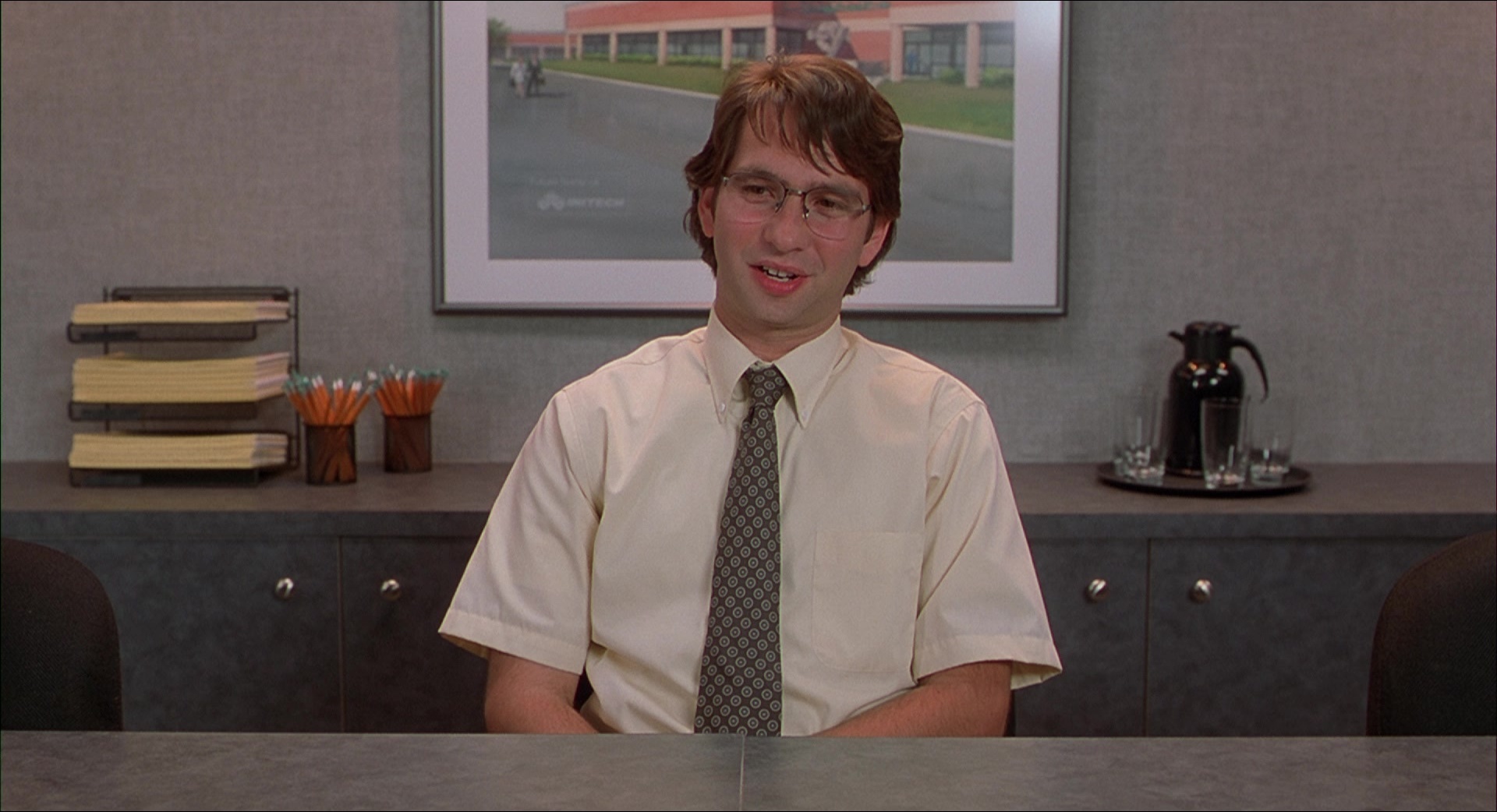 Office Space (1999), wide, 1.84:1 — film still