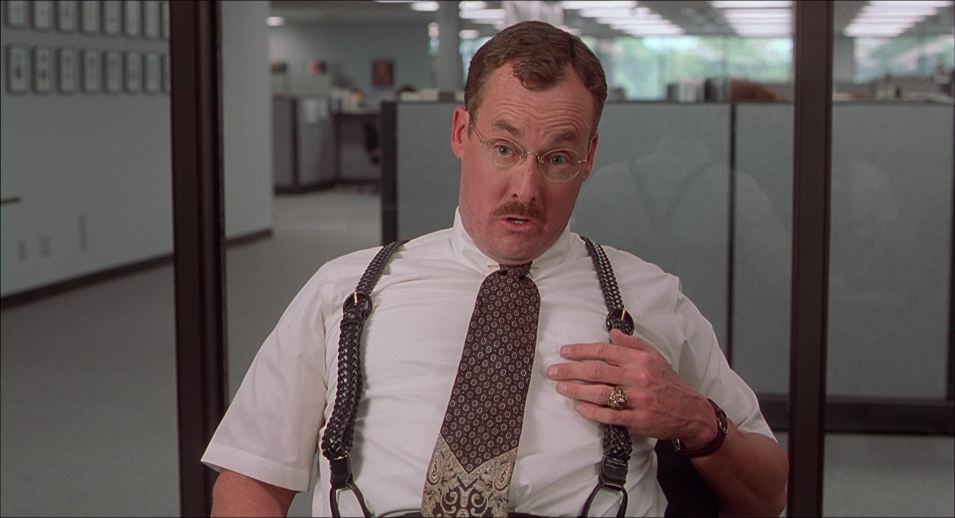 Office Space (1999), wide, 1.84:1 — film still