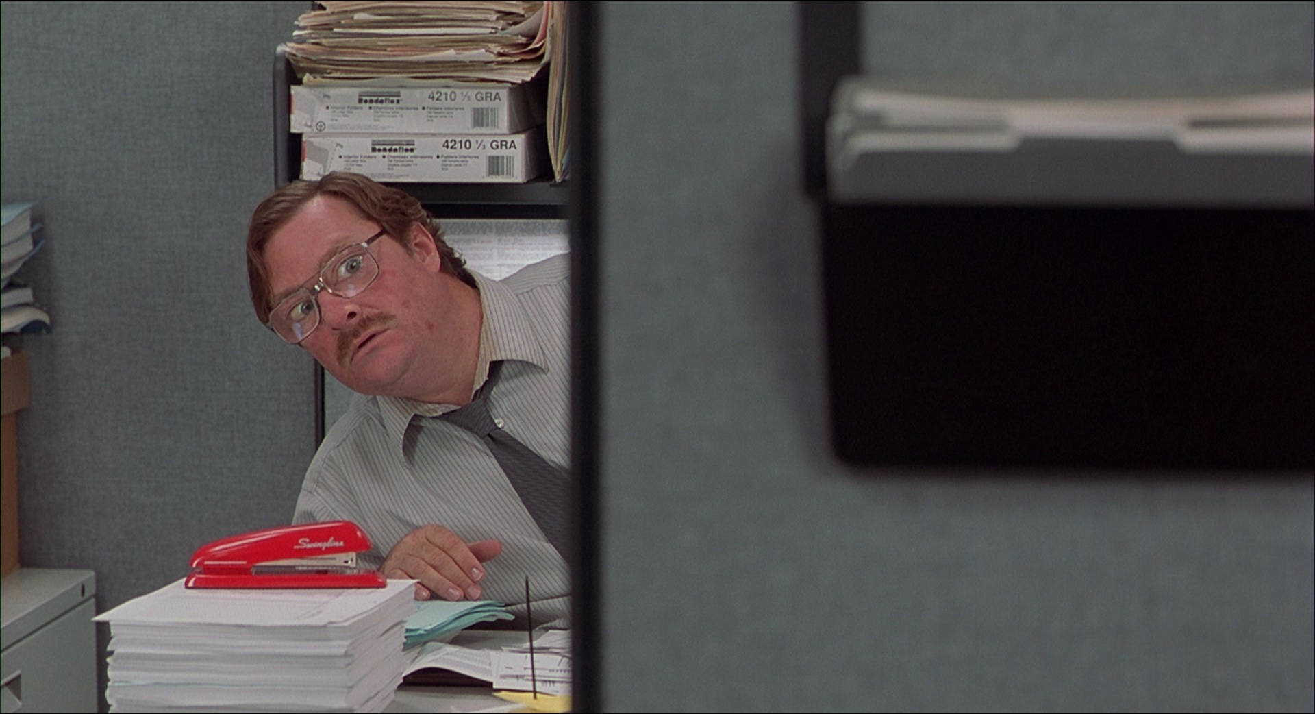 Office Space (1999), unknown, 1.84:1 — film still
