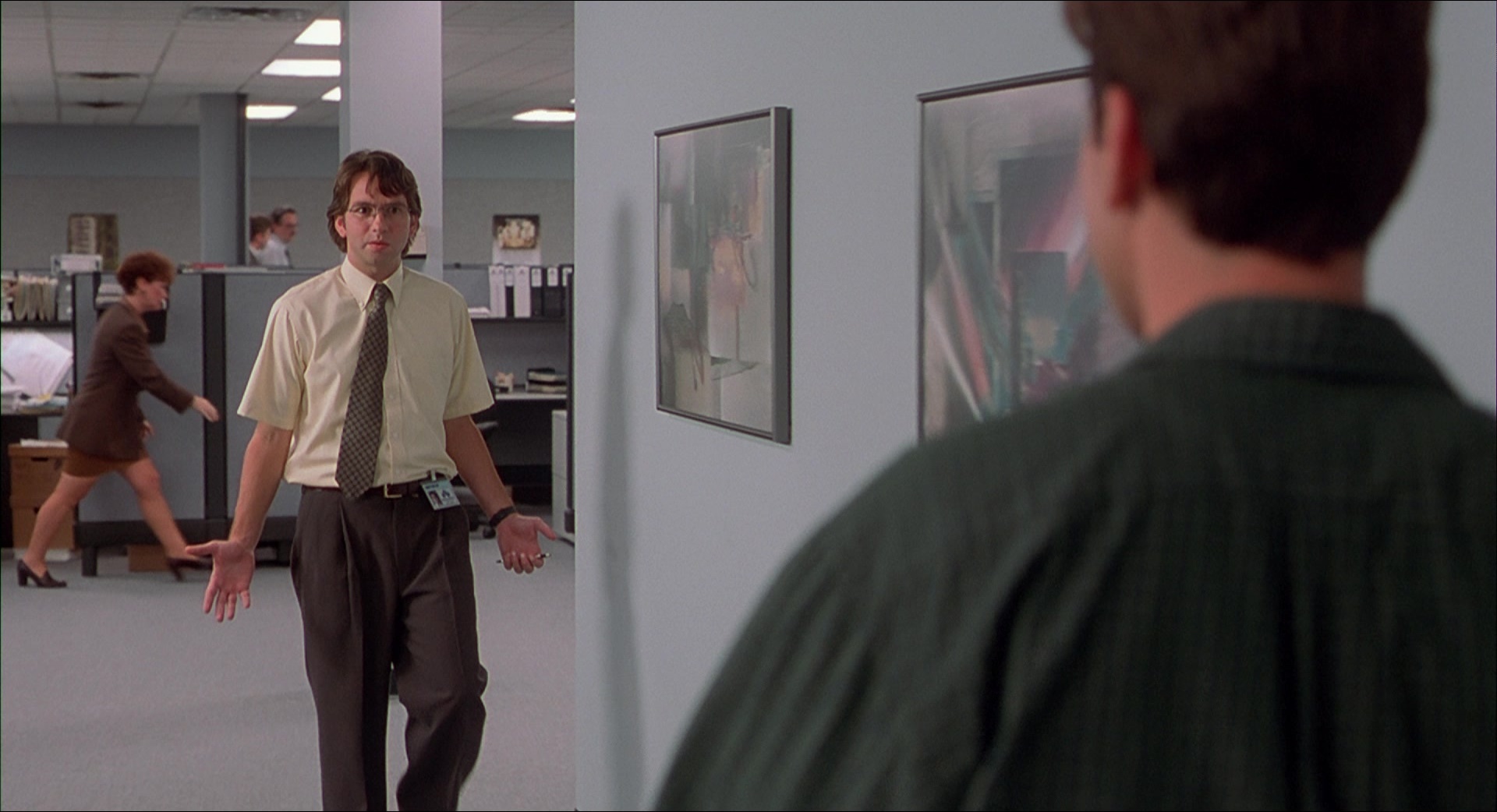 Office Space (1999), wide, 1.84:1 — film still