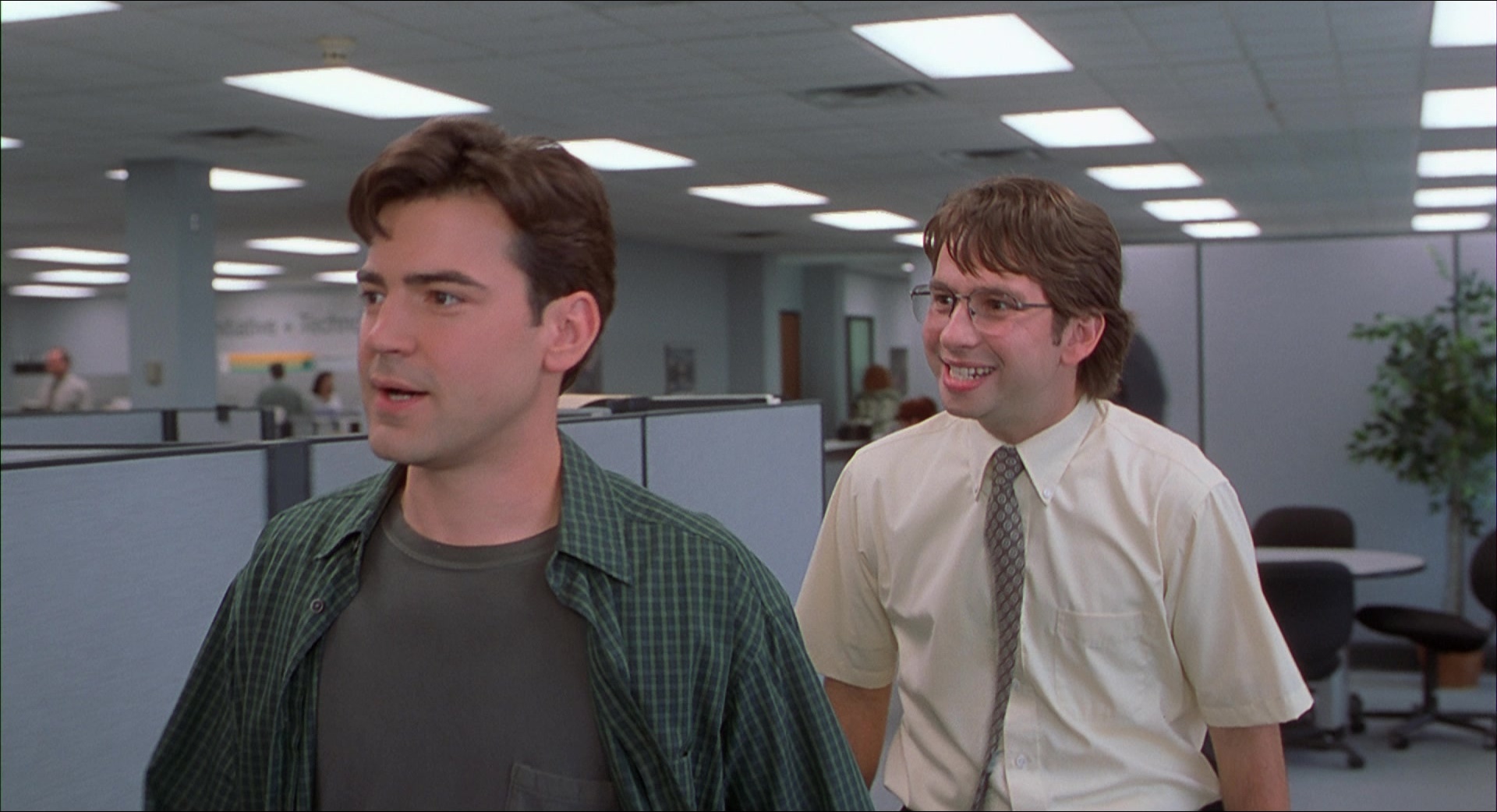 Office Space (1999), wide, 1.84:1 — film still