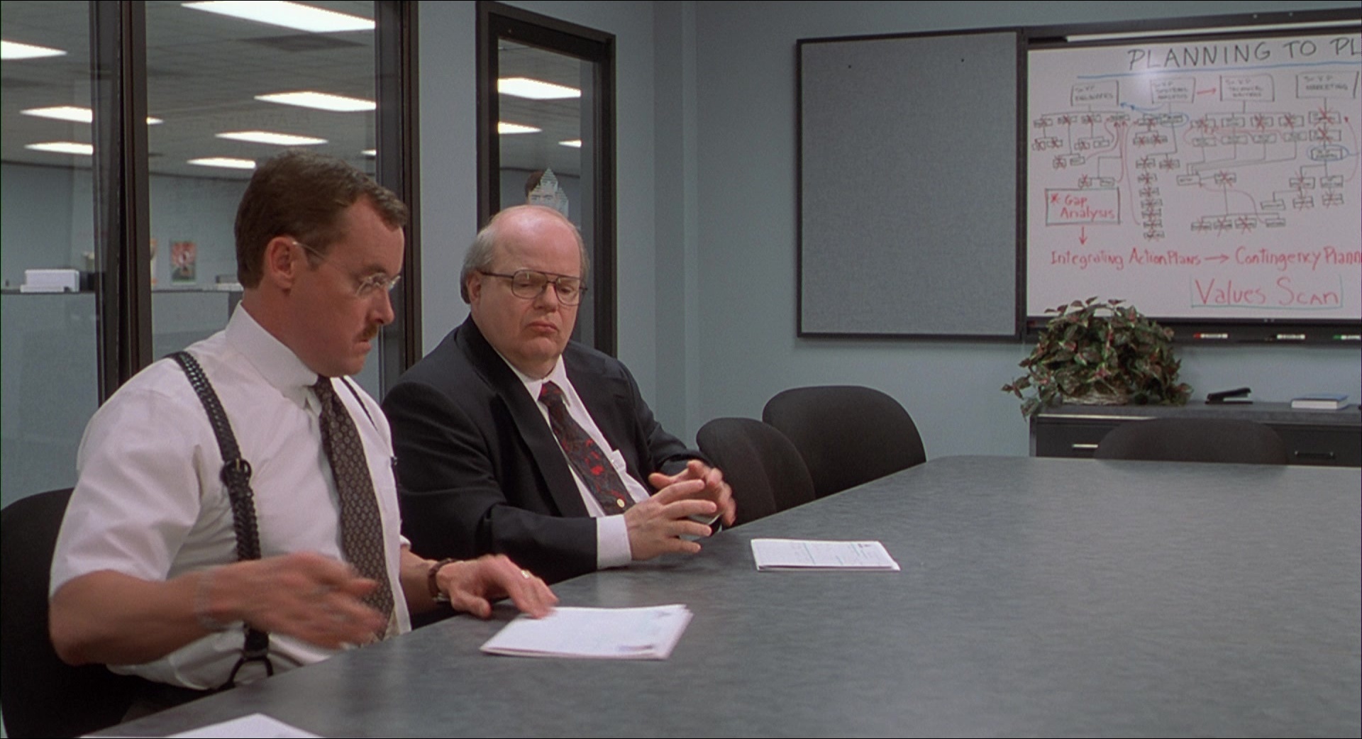 Office Space (1999), wide, 1.84:1 — film still