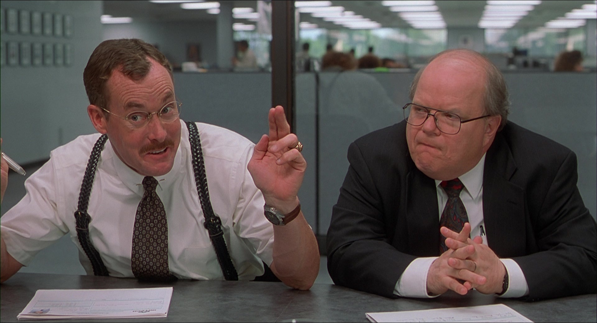 Office Space (1999), wide, 1.84:1 — film still