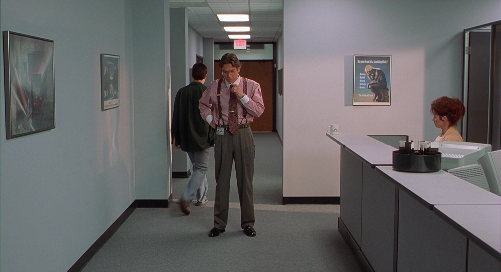 Office Space (1999), wide, 1.84:1 — film still