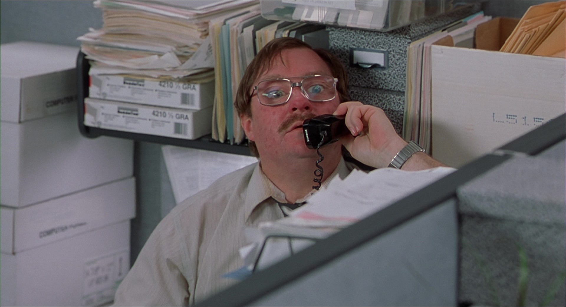 Office Space (1999), medium, 1.84:1 — film still