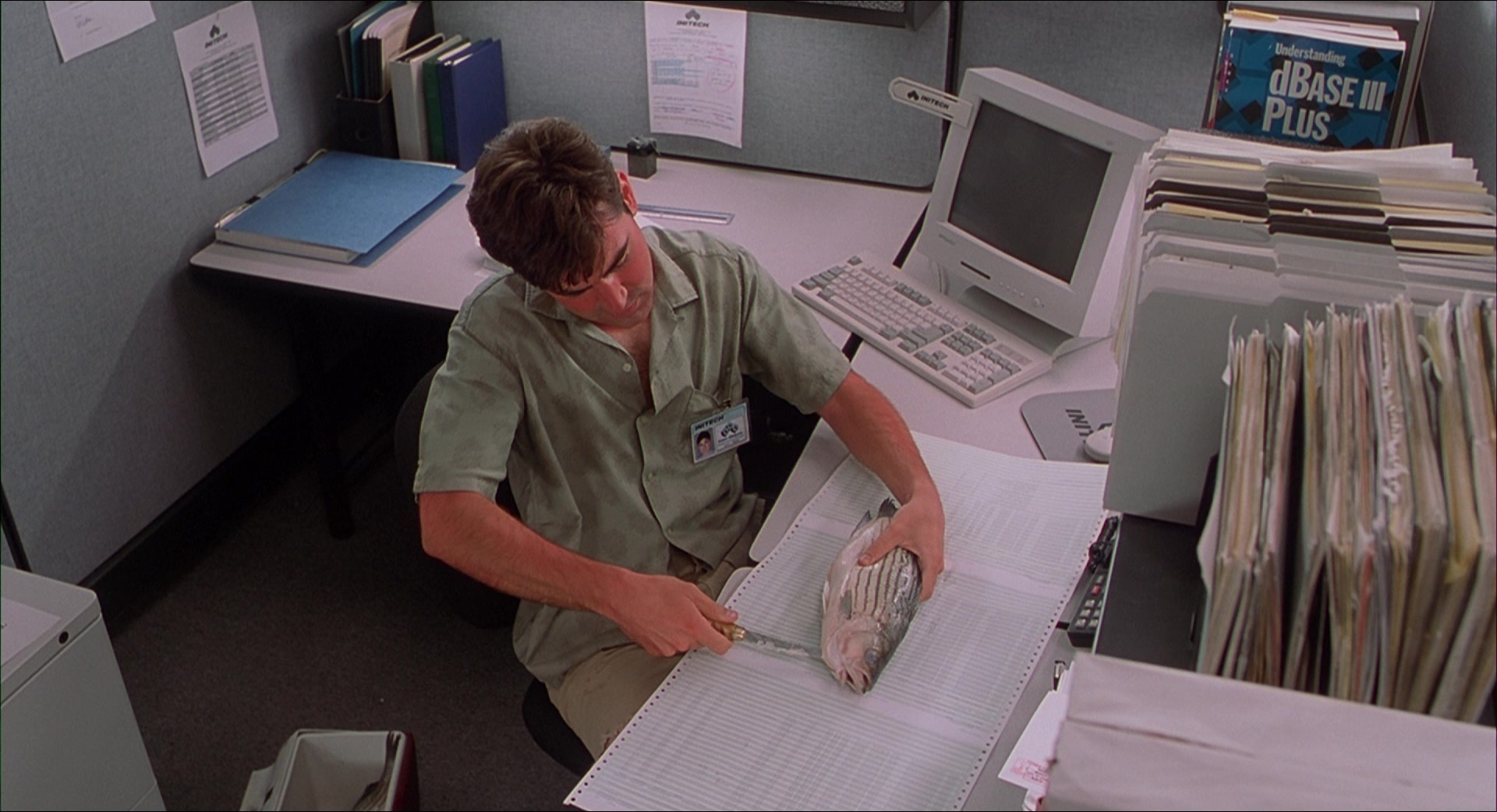 Office Space (1999), wide, 1.84:1 — film still
