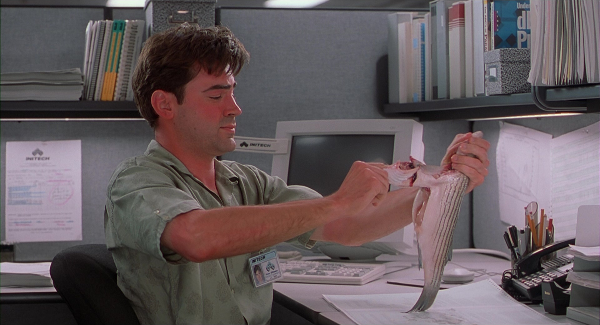 Office Space (1999), wide, 1.84:1 — film still
