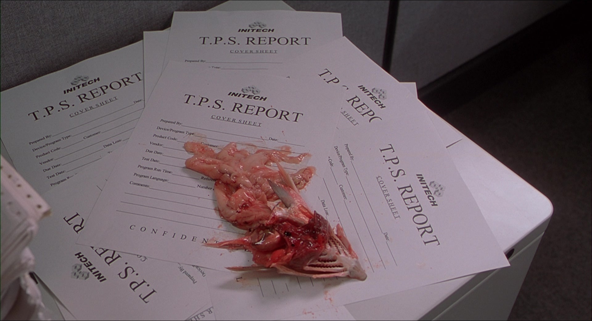 Office Space (1999), unknown, 1.84:1 — film still