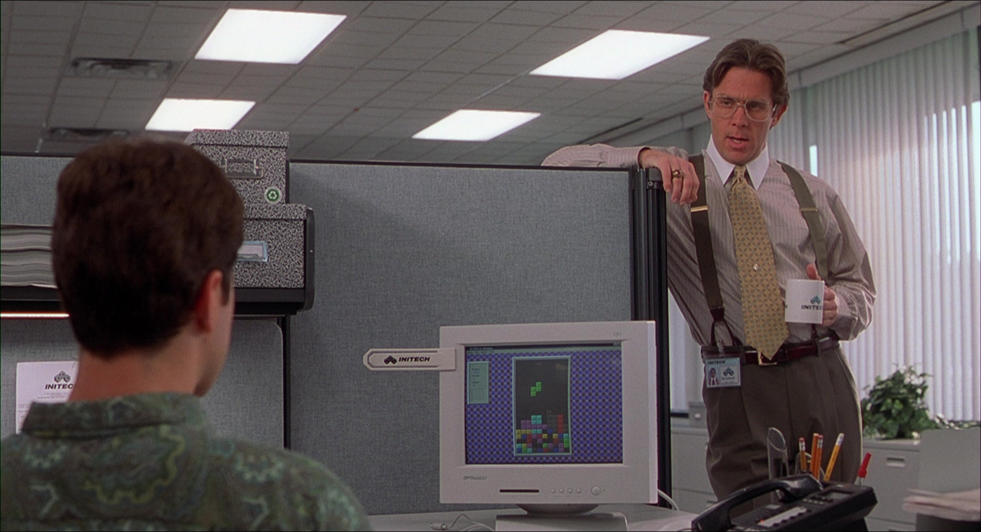 Office Space (1999), wide, 1.84:1 — film still