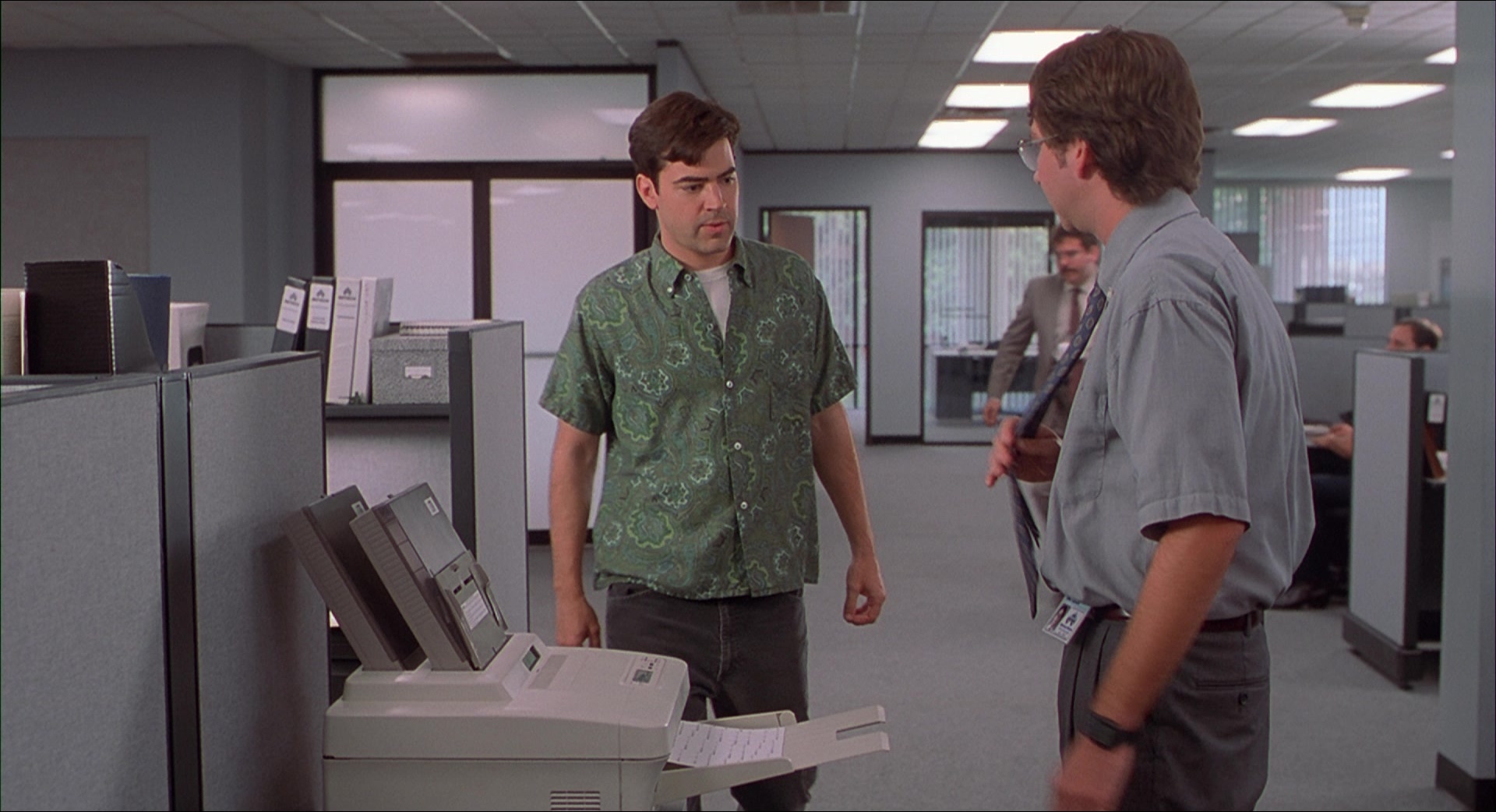 Office Space (1999), wide, 1.84:1 — film still