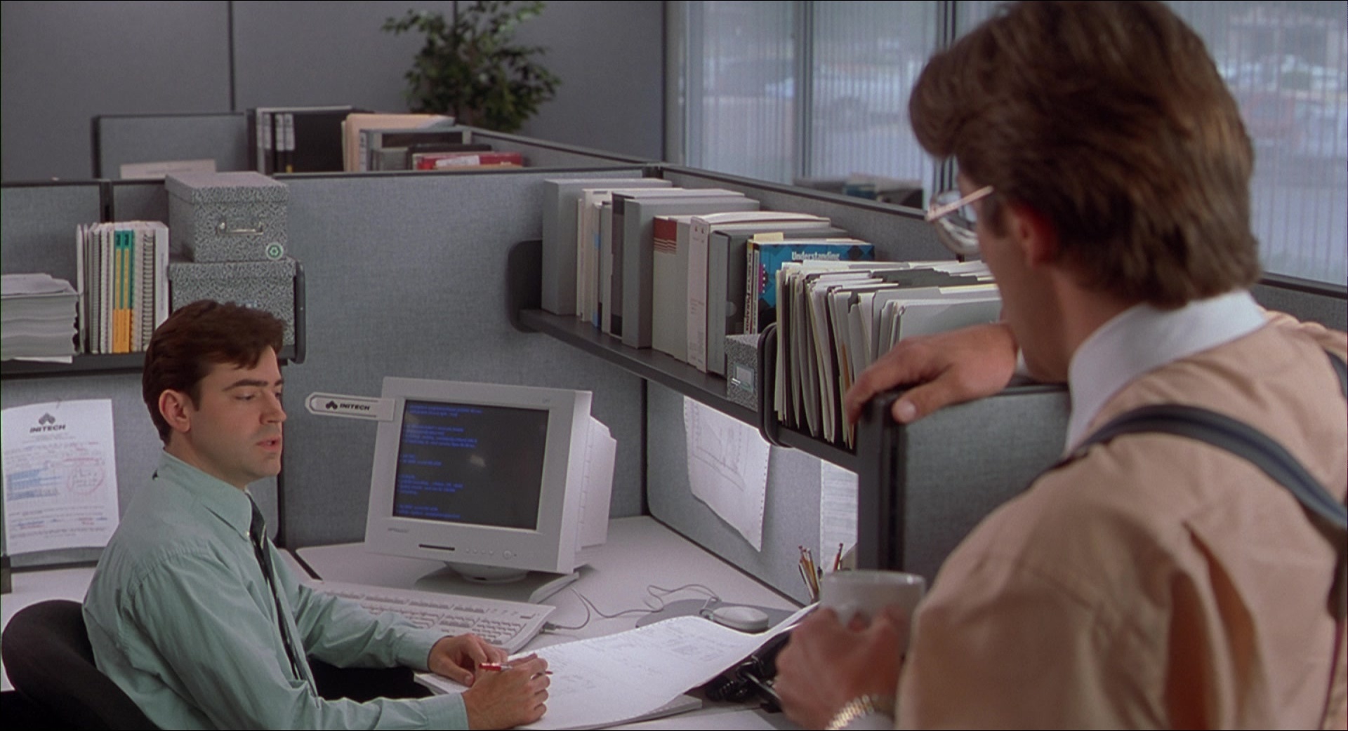 Office Space (1999), wide, 1.84:1 — film still