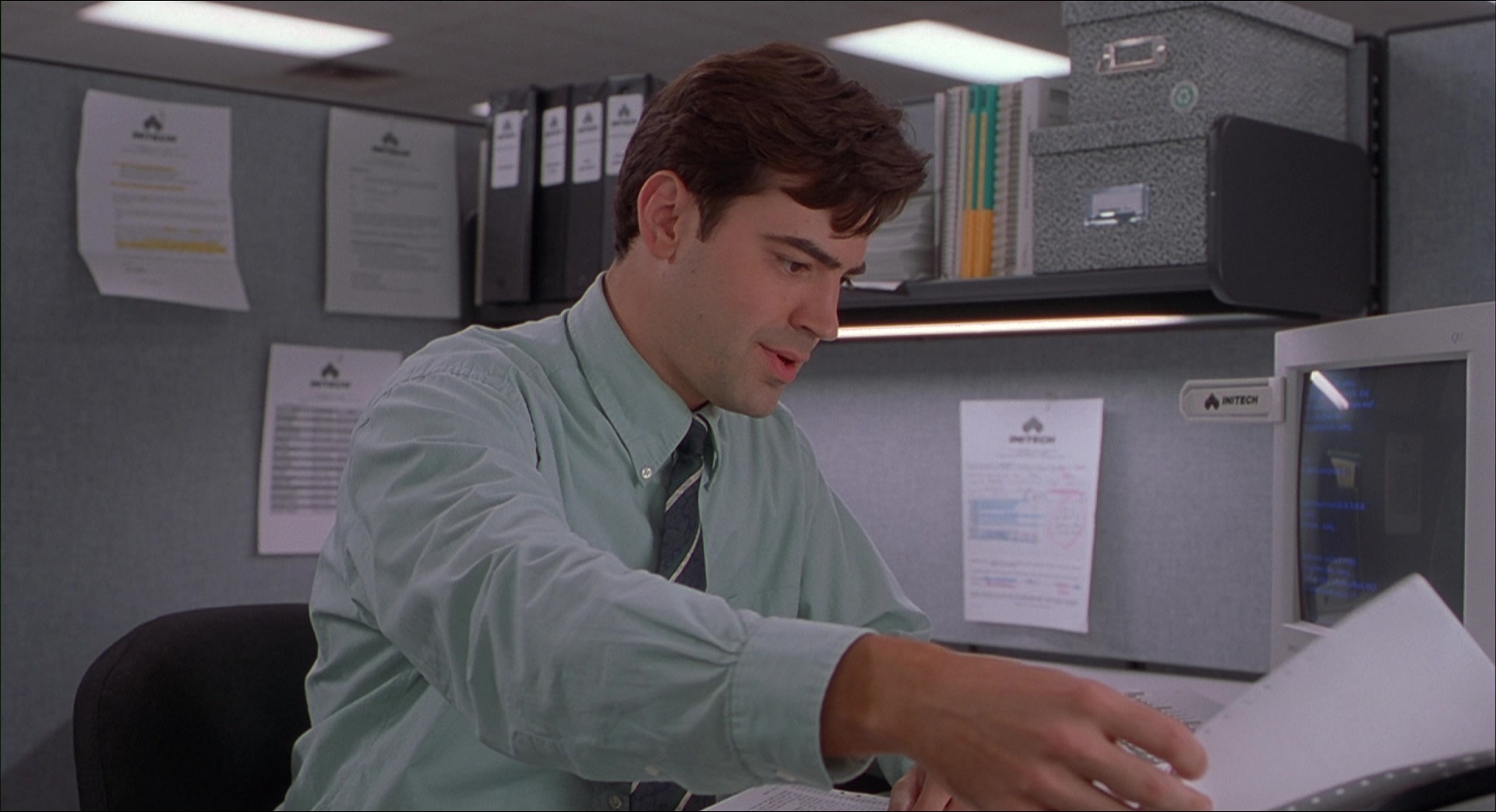 Office Space (1999), unknown, 1.84:1 — film still