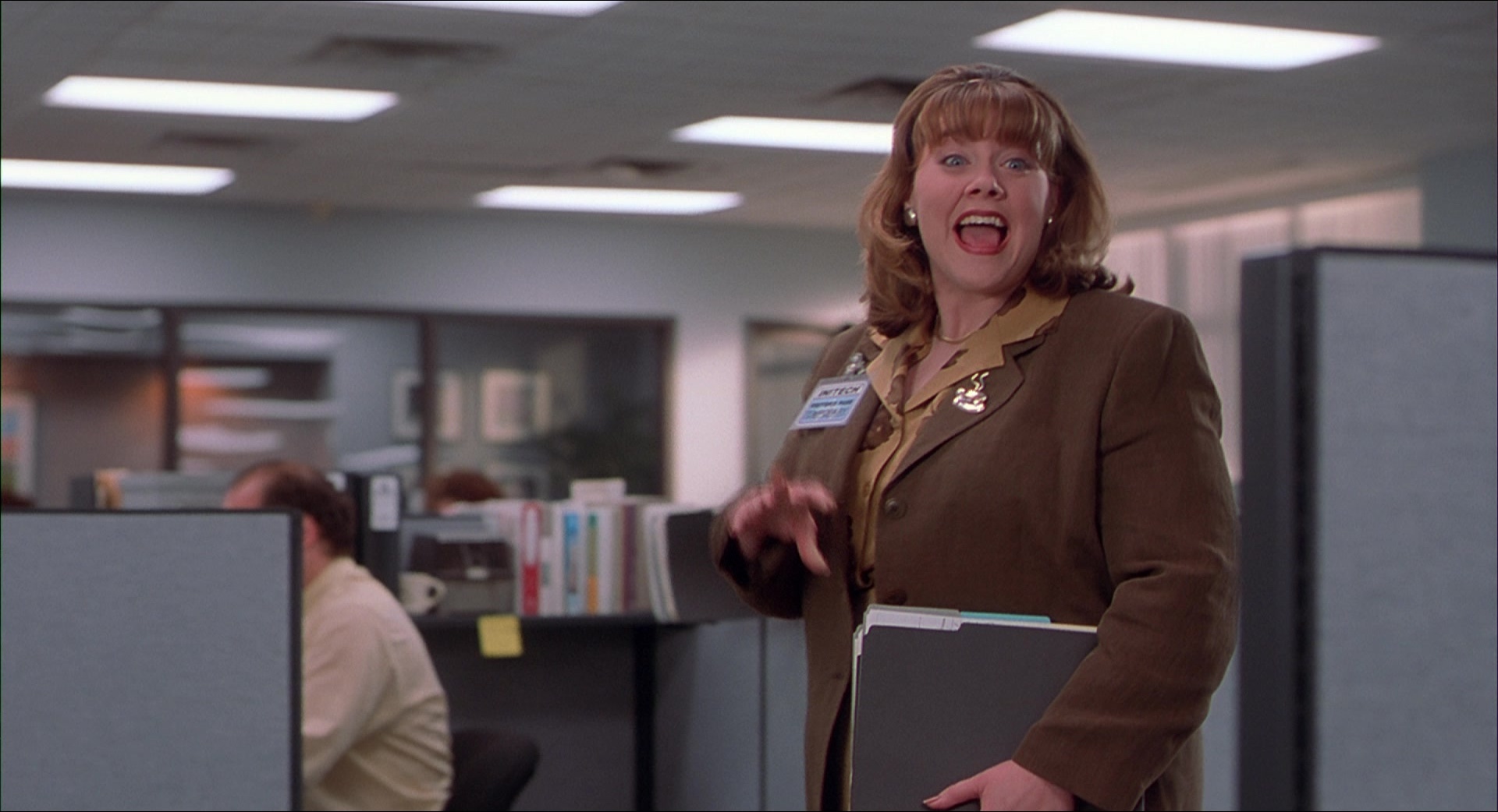 Office Space (1999), wide, 1.84:1 — film still