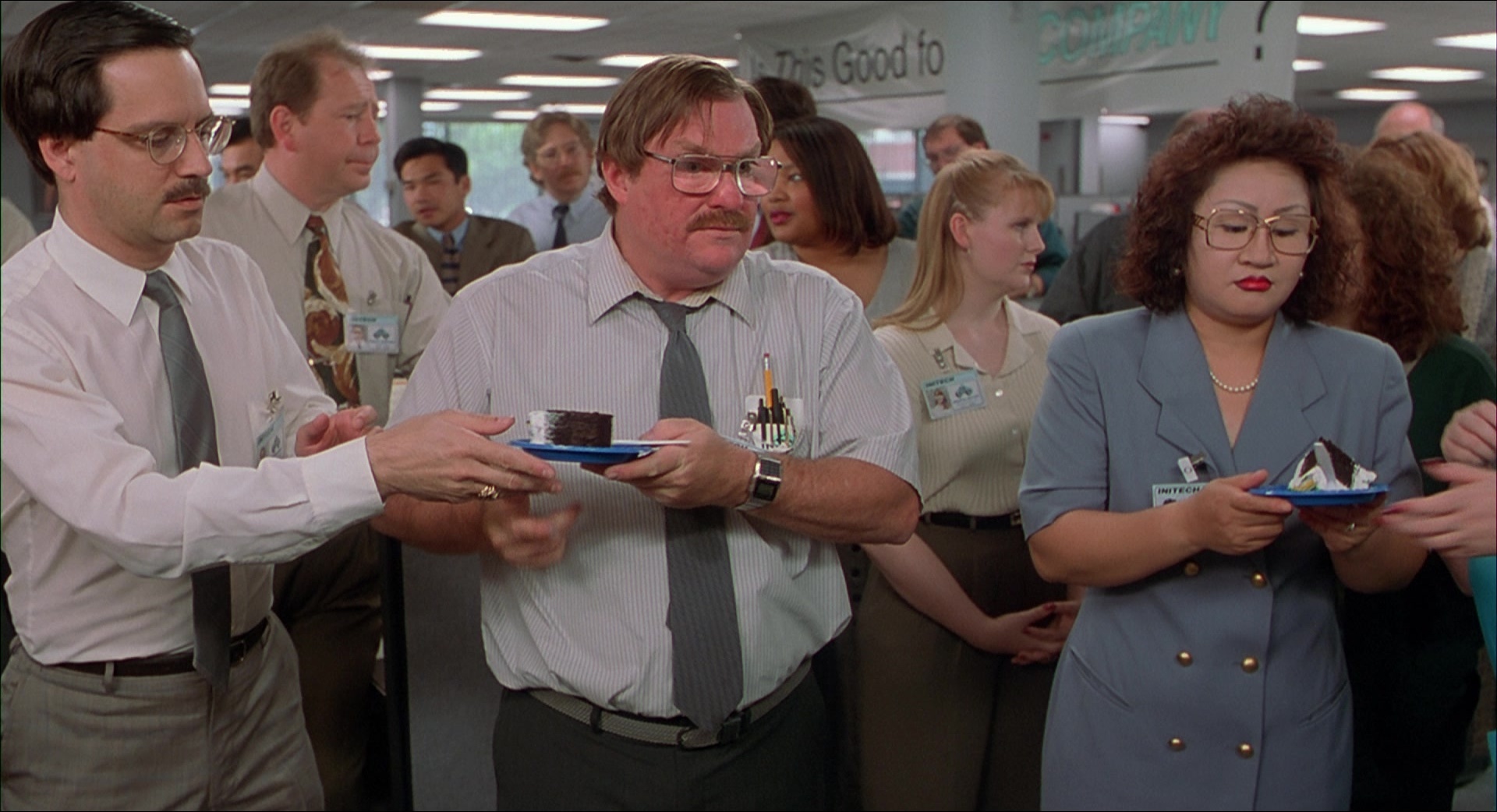 Office Space (1999), wide, 1.84:1 — film still