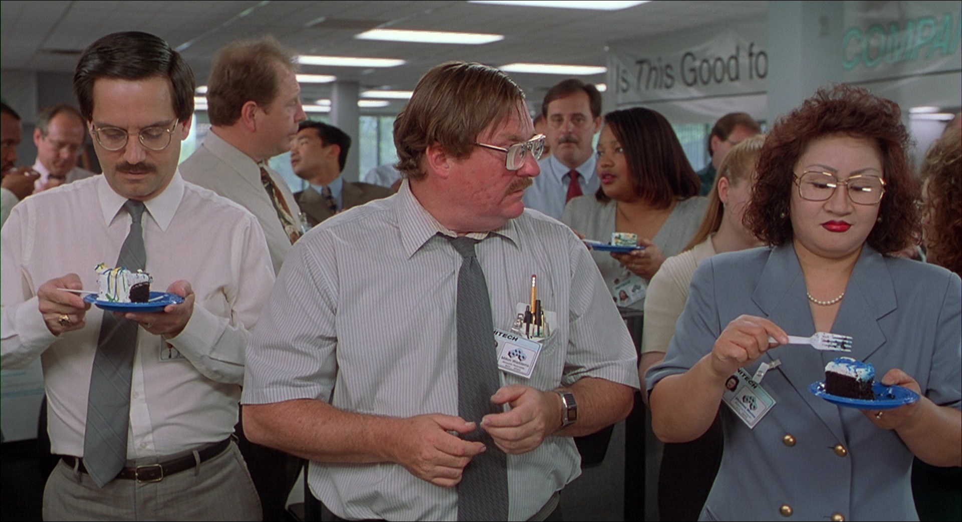 Office Space (1999), wide, 1.84:1 — film still