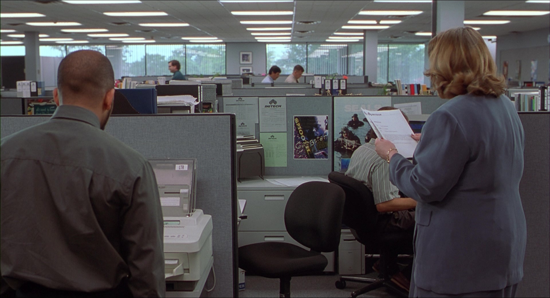 Office Space (1999), unknown, 1.84:1 — film still