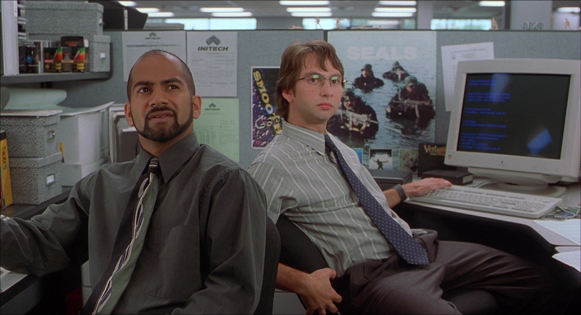 Office Space (1999), wide, 1.84:1 — film still