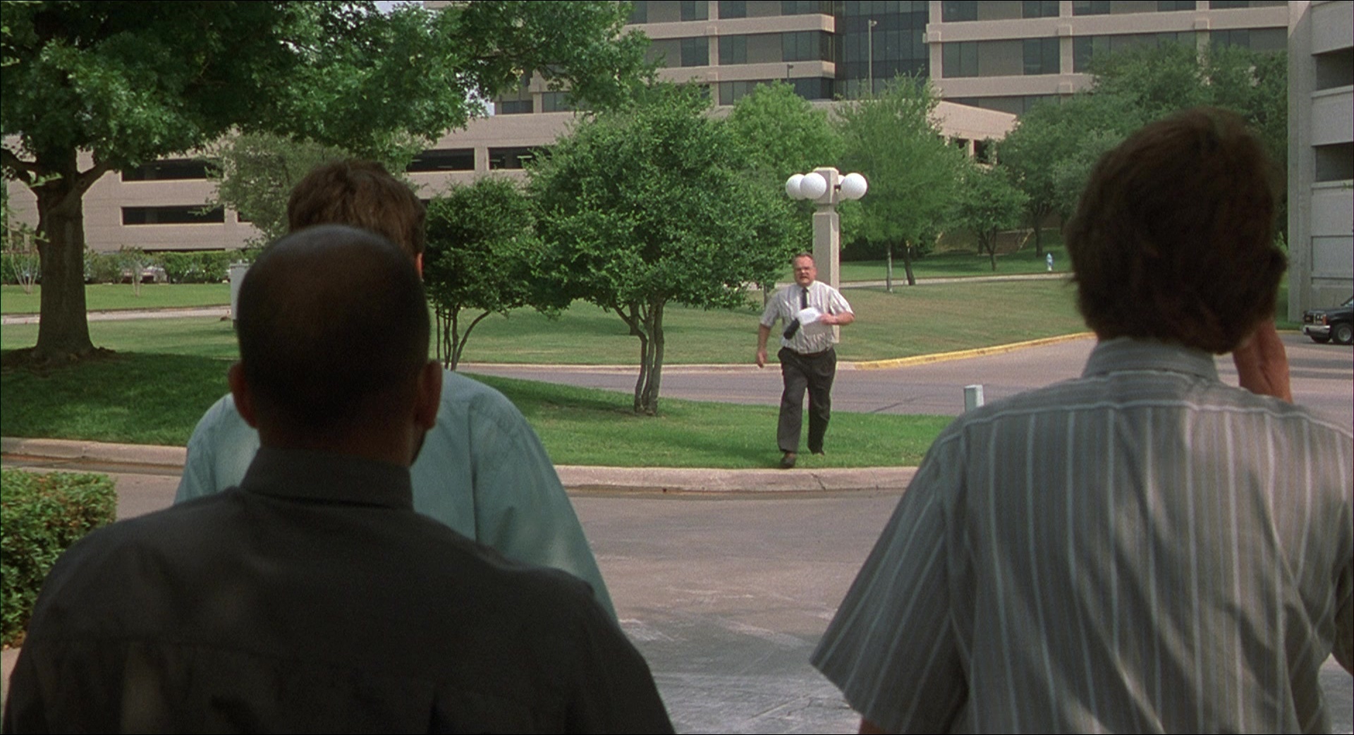 Office Space (1999), wide, 1.84:1 — film still