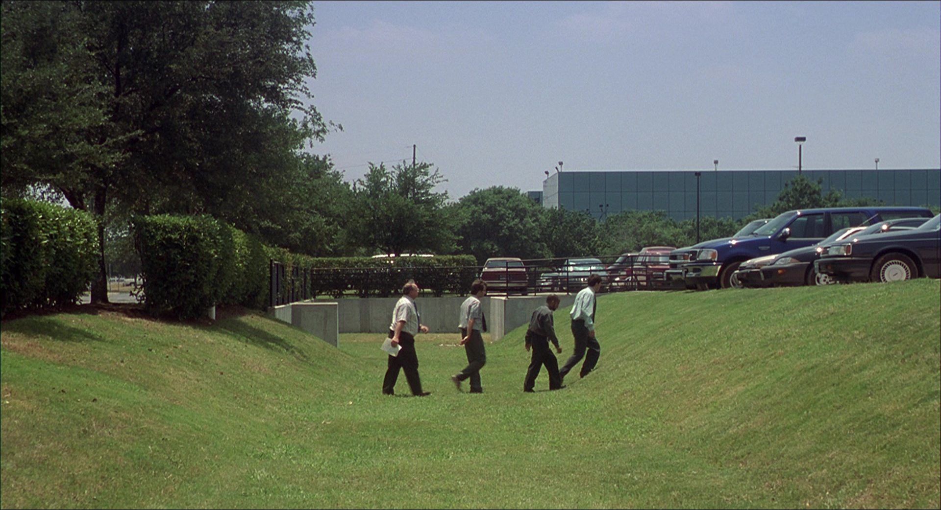 Office Space (1999), wide, 1.84:1 — film still