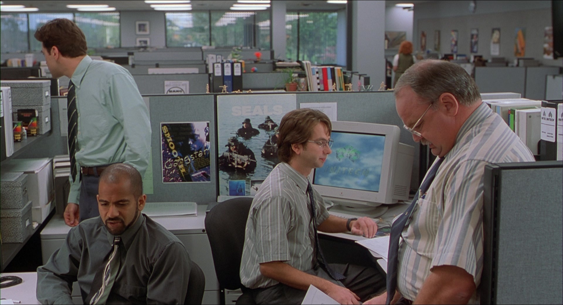 Office Space (1999), wide, 1.84:1 — film still
