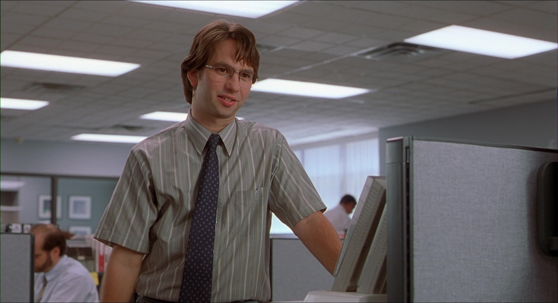 Office Space (1999), wide, 1.84:1 — film still