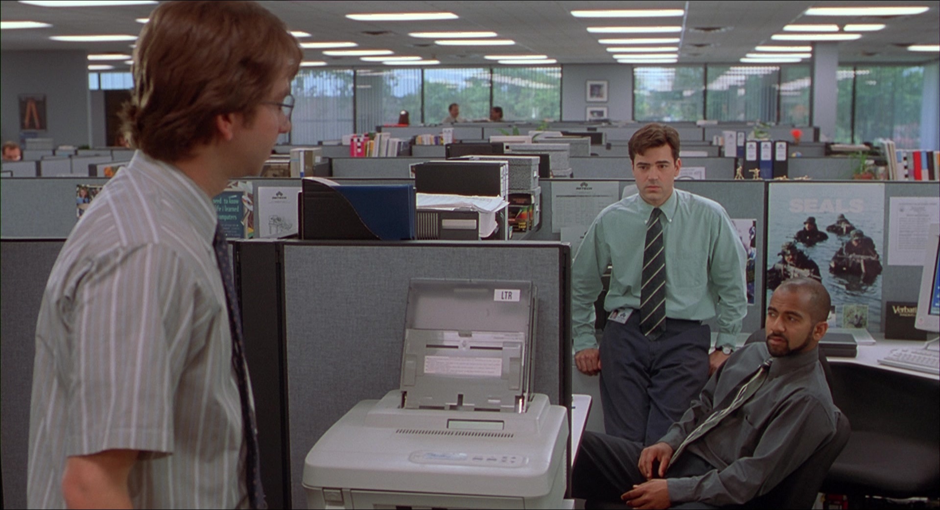 Office Space (1999), wide, 1.84:1 — film still