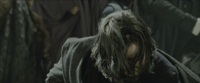 Wide shot frame from Harry Potter and the Sorcerer's Stone — people, action, show