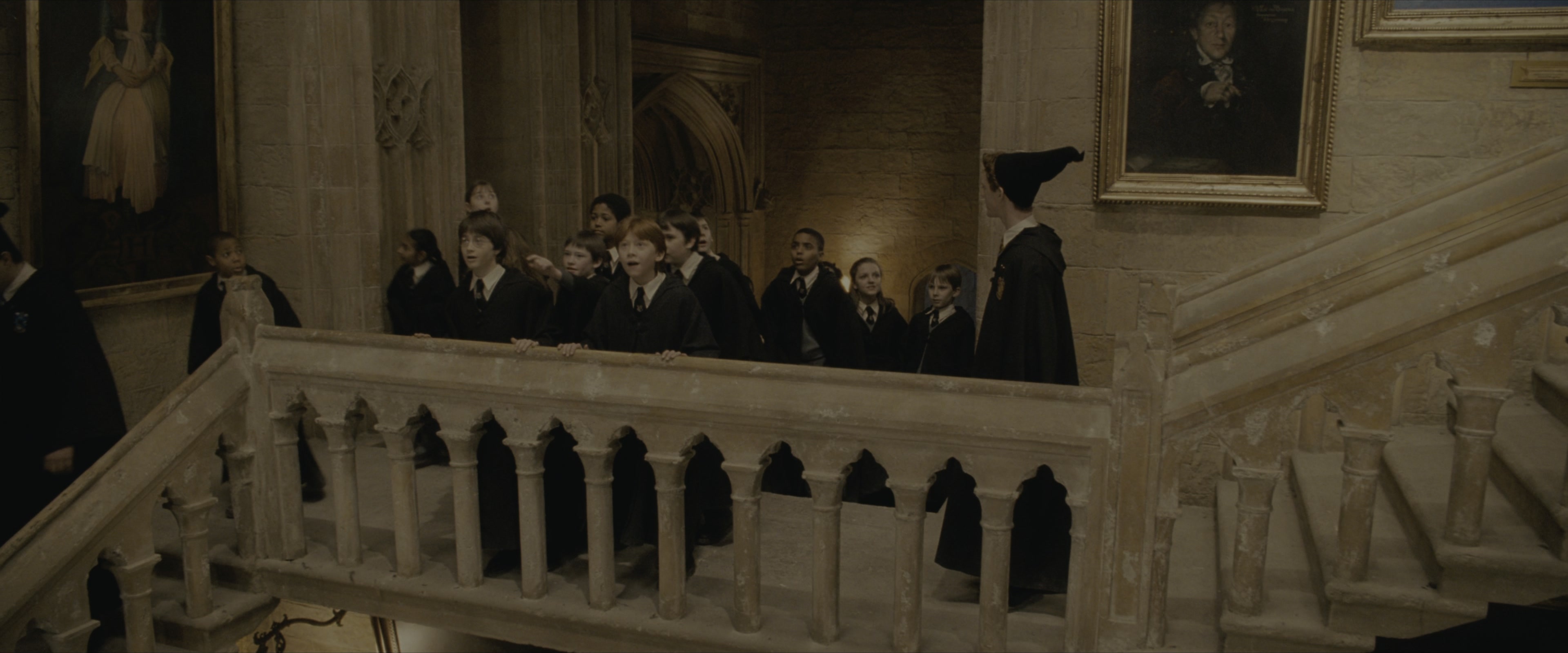 Harry Potter and the Sorcerer's Stone (2001), wide, 2.40:1 — film still