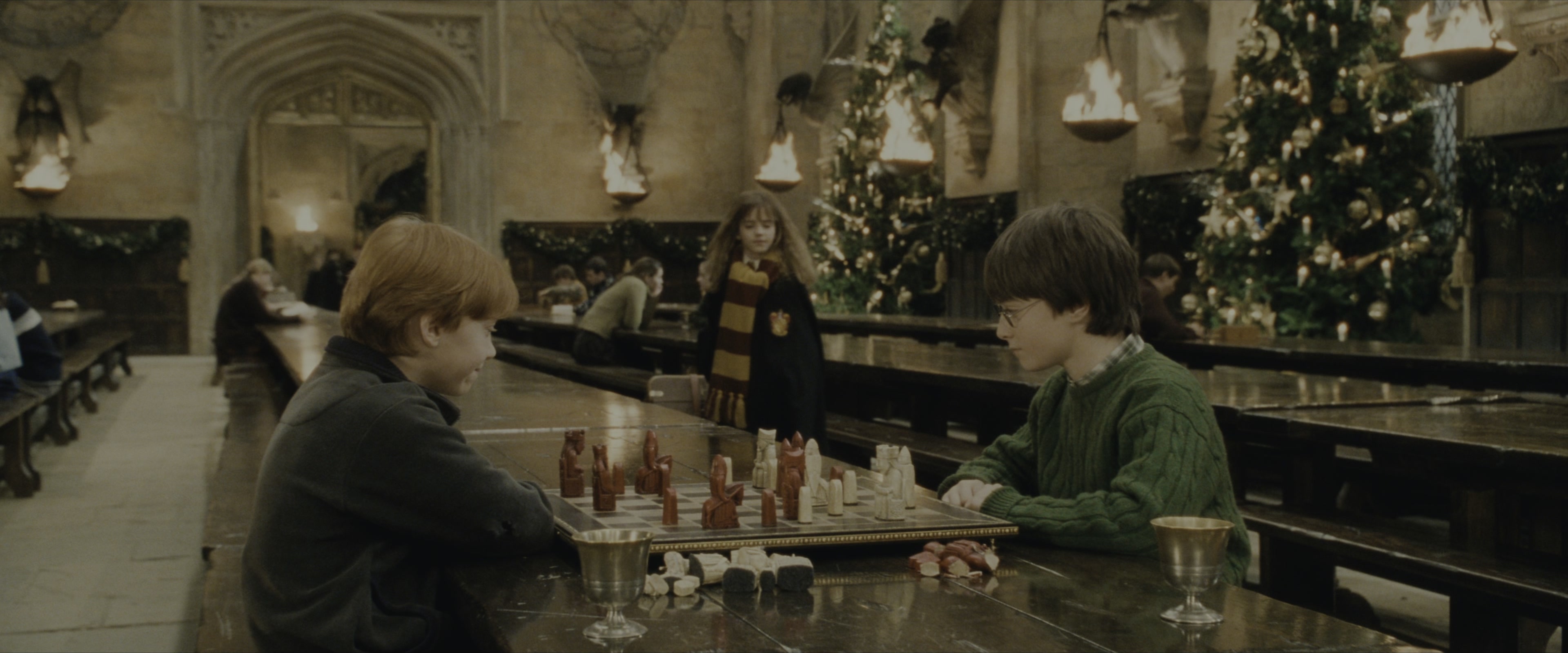 Harry Potter and the Sorcerer's Stone (2001), wide, 2.40:1 — film still