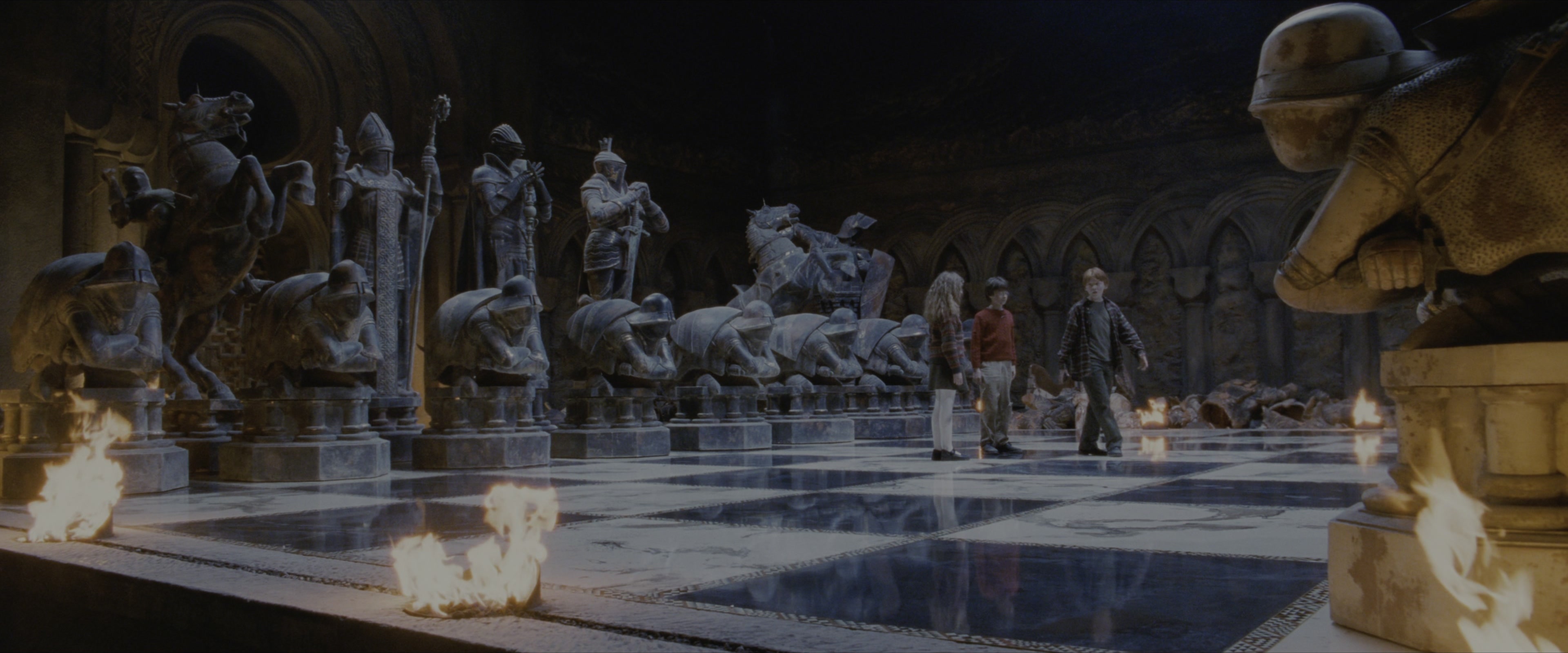 Harry Potter and the Sorcerer's Stone (2001), wide, 2.40:1 — film still