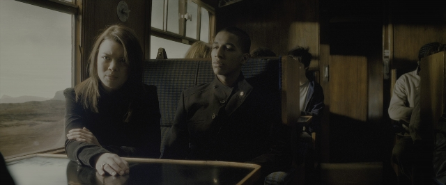 Medium shot frame from Harry Potter and the Half-Blood Prince — sitting, car, face